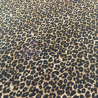 Leopard Print Spandex All Way Stretch Fabric