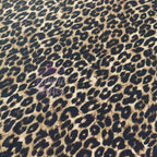 Leopard Print Spandex All Way Stretch Fabric