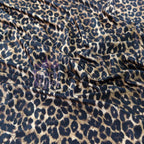 Leopard Print Spandex All Way Stretch Fabric