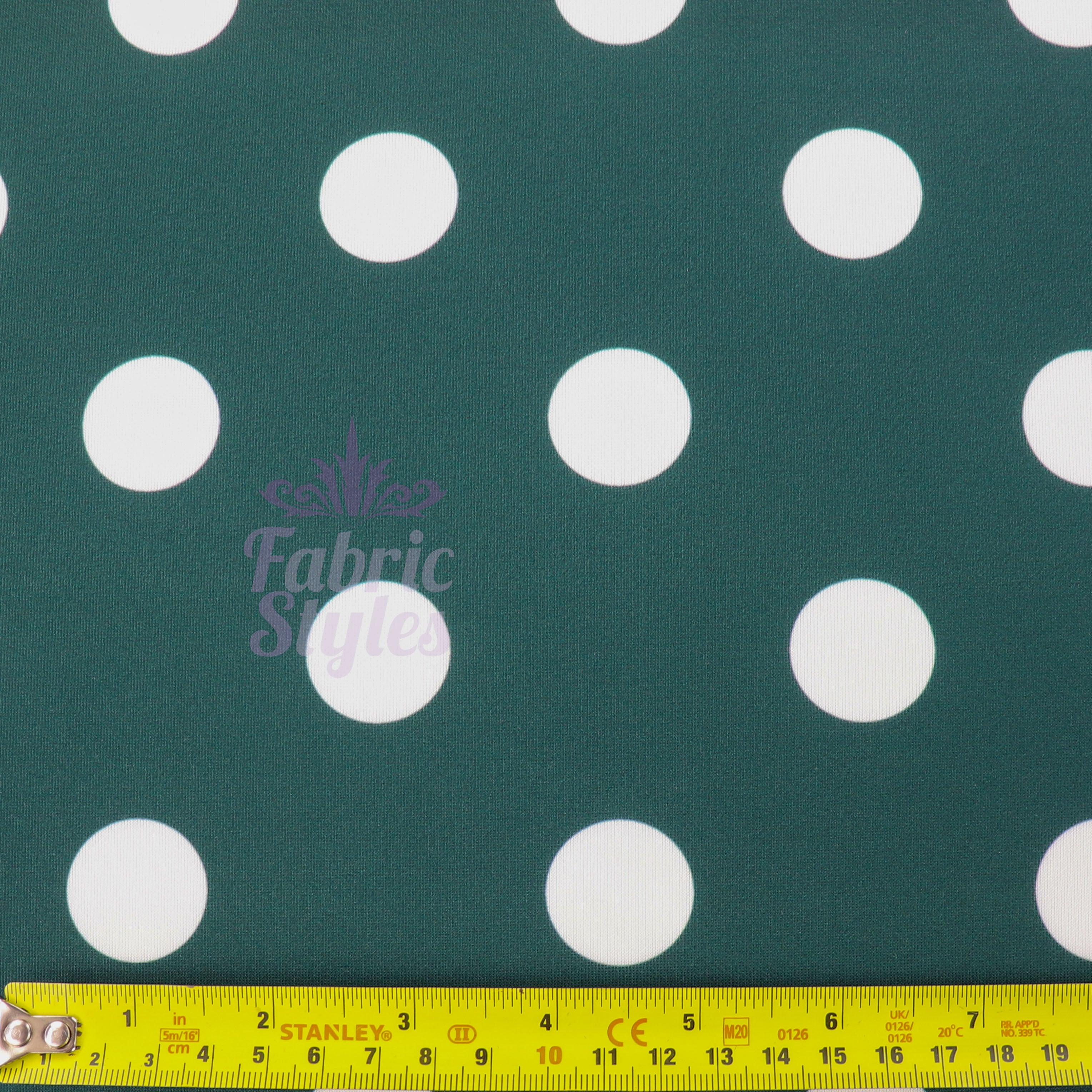 Polka Dot Scuba Fabric