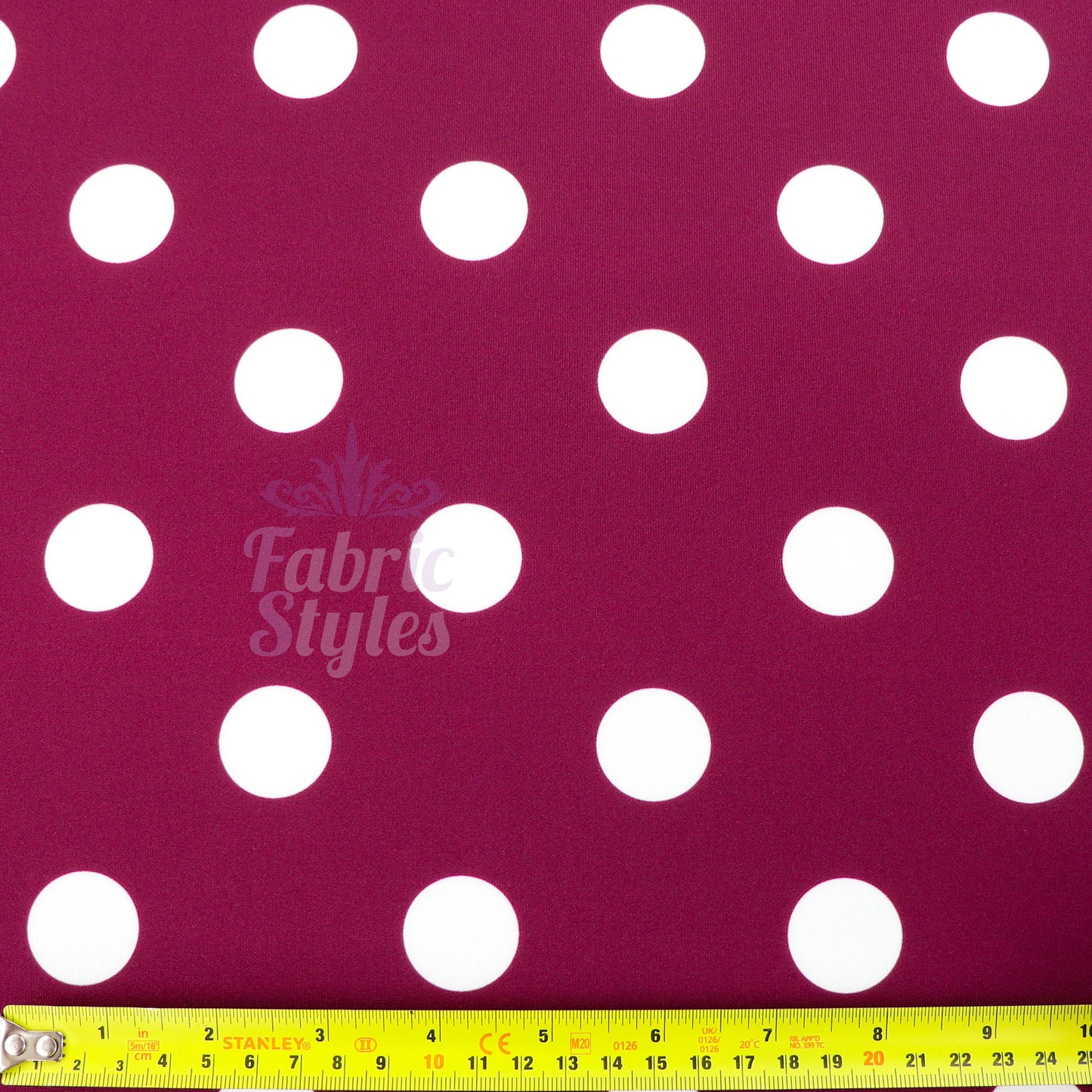 Polka Dot Scuba Fabric