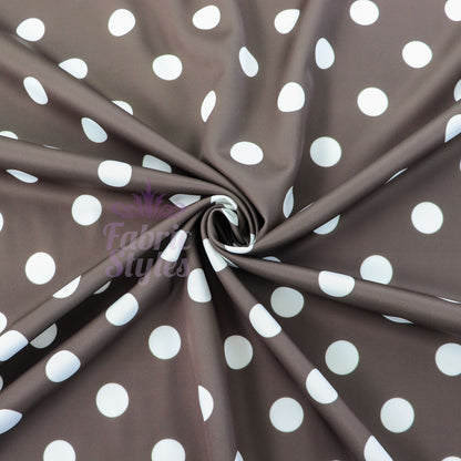 Polka Dot Scuba Fabric