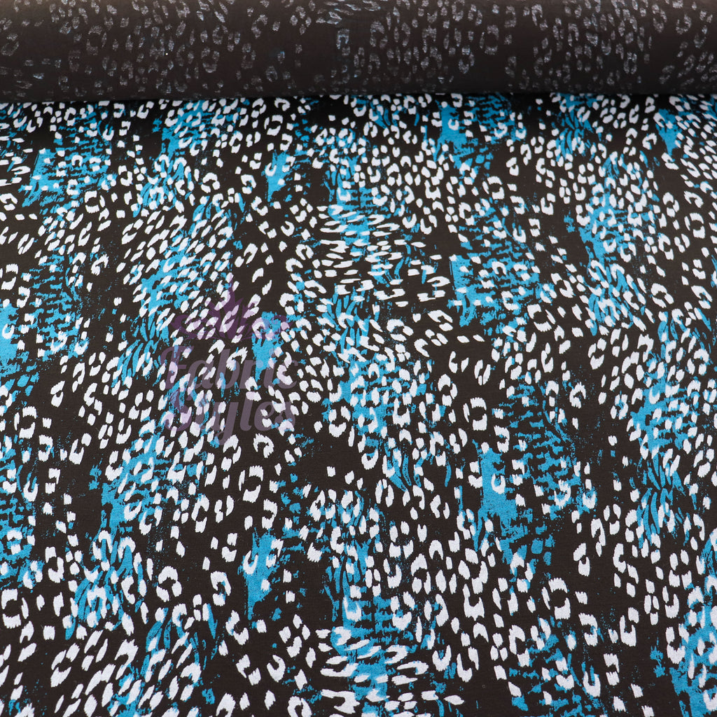 Blue Animal Print