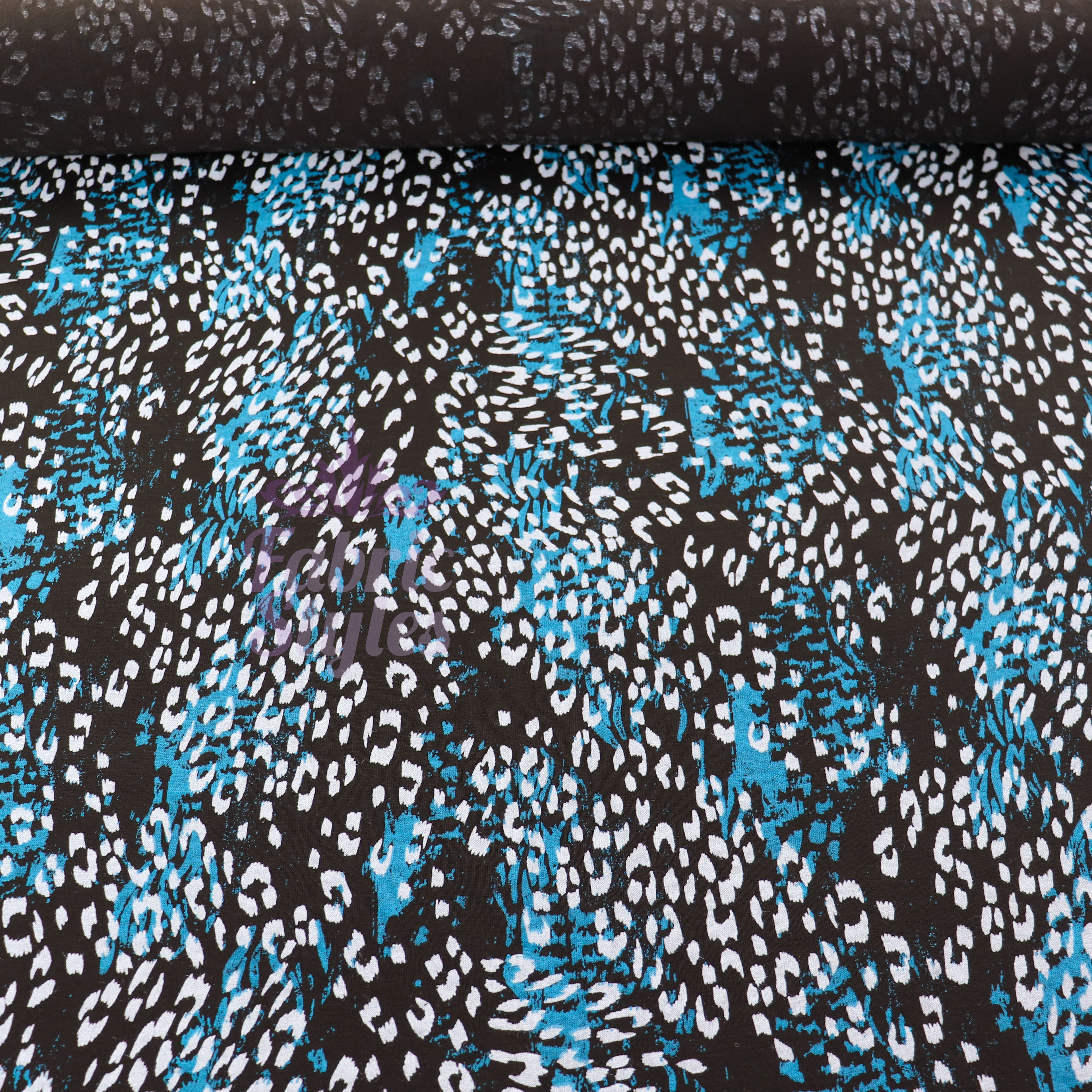 Blue Animal Print