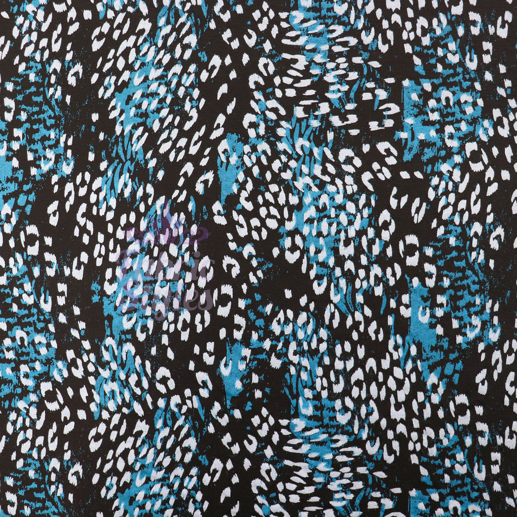 Blue Animal Print