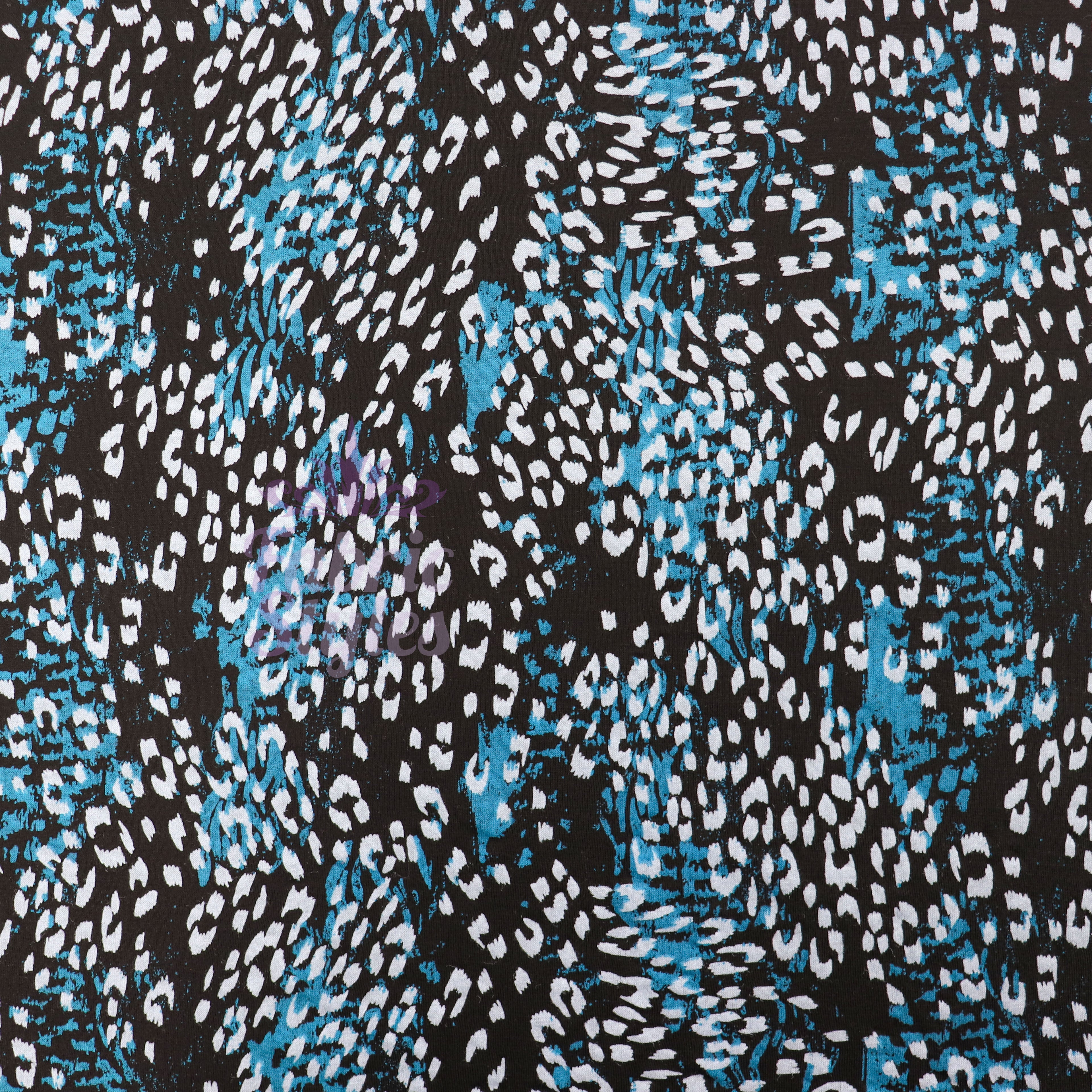 Blue Animal Print
