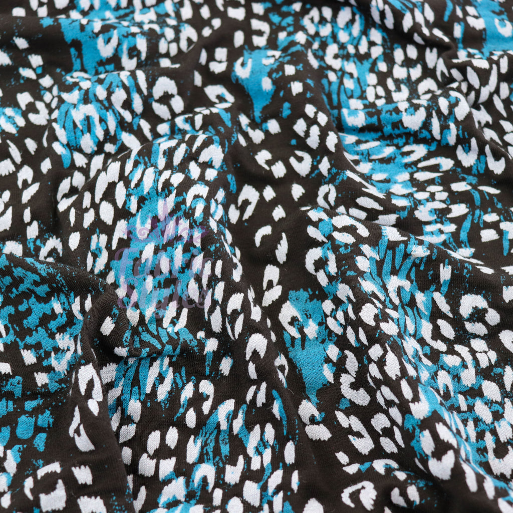 Blue Animal Print