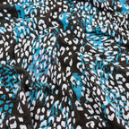 Blue Animal Print