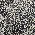 Beige & Black Animal Print