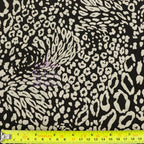 Beige & Black Animal Print