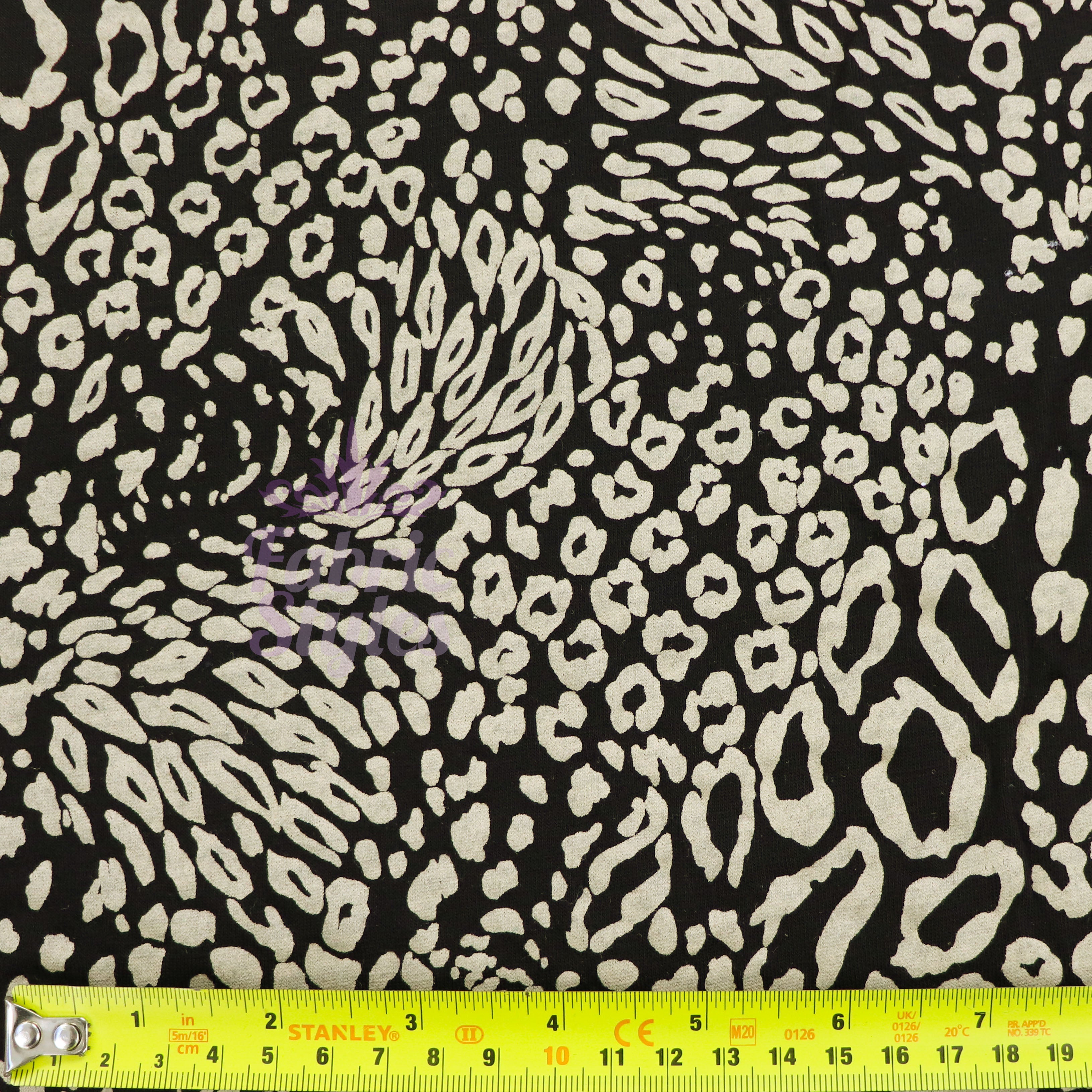 Beige & Black Animal Print