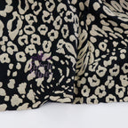 Beige & Black Animal Print