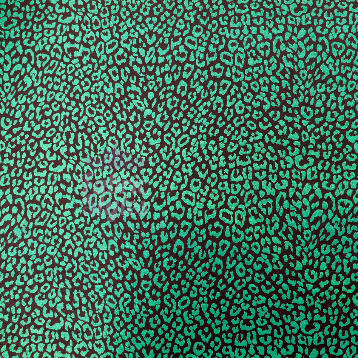 Jade Leopard Viscose