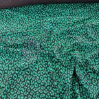 Jade Leopard Viscose