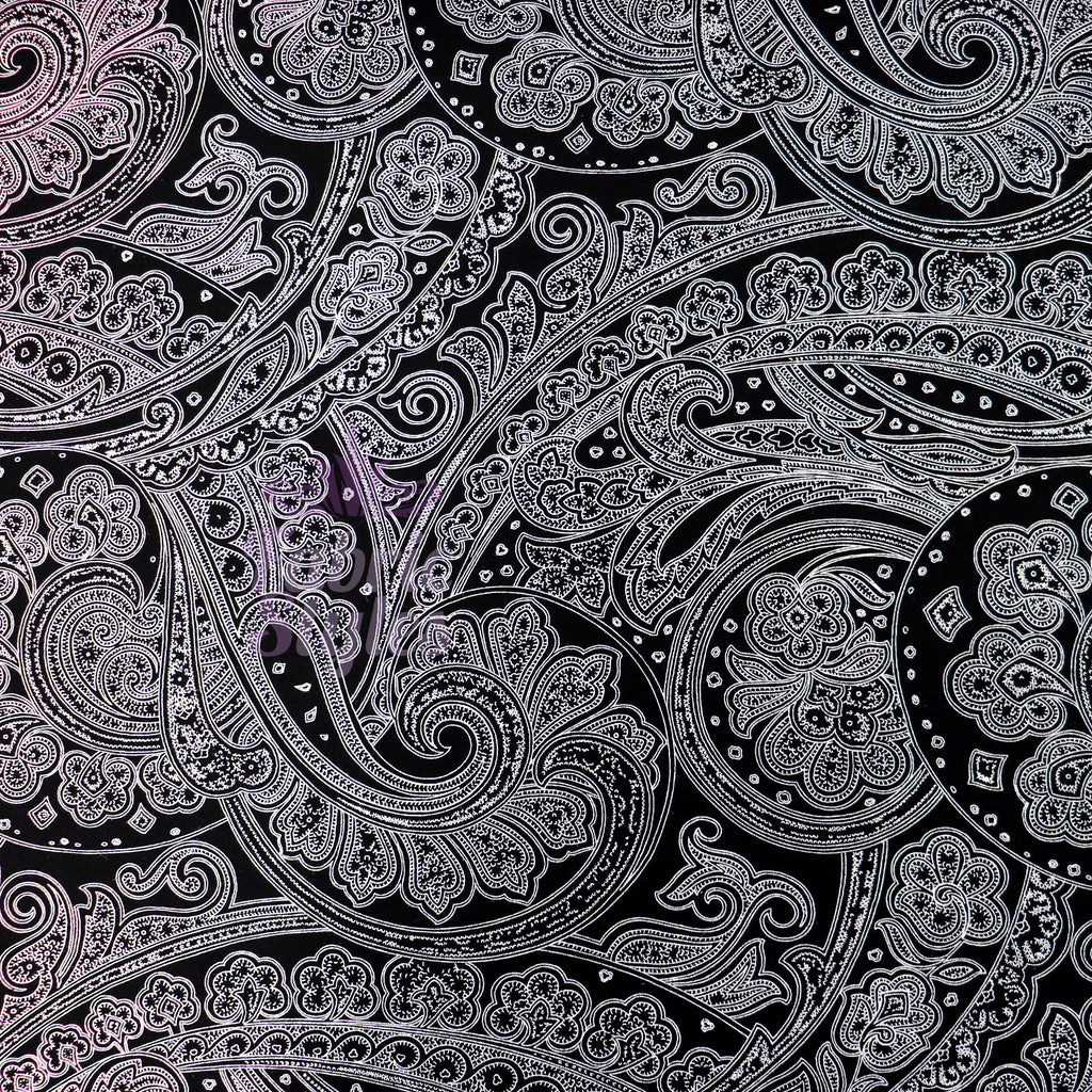 Paisley Scarf Outline Viscose