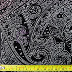Paisley Scarf Outline Viscose