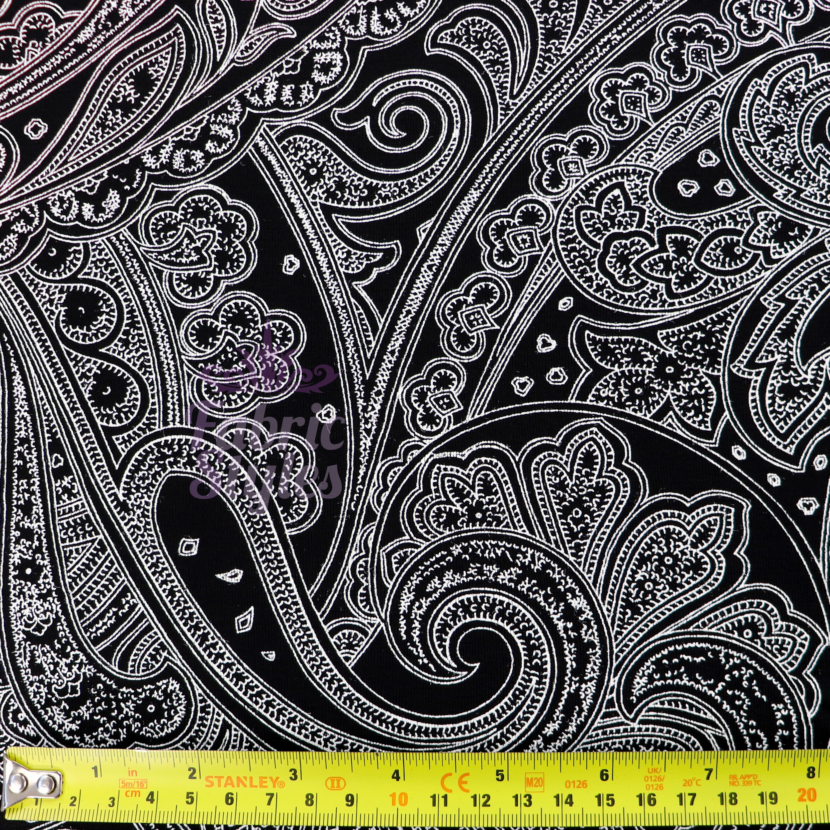 Paisley Scarf Outline Viscose