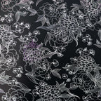 Floral Outline Viscose