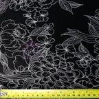 Floral Outline Viscose