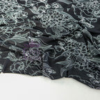 Floral Outline Viscose