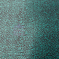 Bottle Green Viscose Leopard