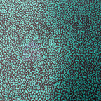 Bottle Green Viscose Leopard