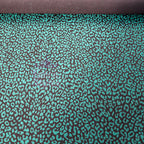 Bottle Green Viscose Leopard