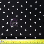 Mini Scattered Hearts Viscose