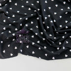 Mini Scattered Hearts Viscose