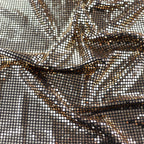 Holographic Square Sequin Stretch Lurex Fabric