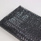 Grey & Silver Sequin Lurex All Way Stretch Fabric