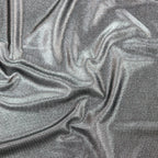 Silver Foil Power Mesh Fabric
