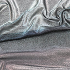 Silver Foil Power Mesh Fabric