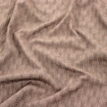 Chocolate Brown Textured 2 Way Stretch Dress Fabric