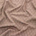 Chocolate Brown Textured 2 Way Stretch Dress Fabric