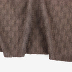Chocolate Brown Textured 2 Way Stretch Dress Fabric