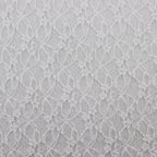 White Ditsy Floral Lace Dress Fabric