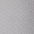 White Ditsy Floral Lace Dress Fabric