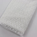 White Ditsy Floral Lace Dress Fabric