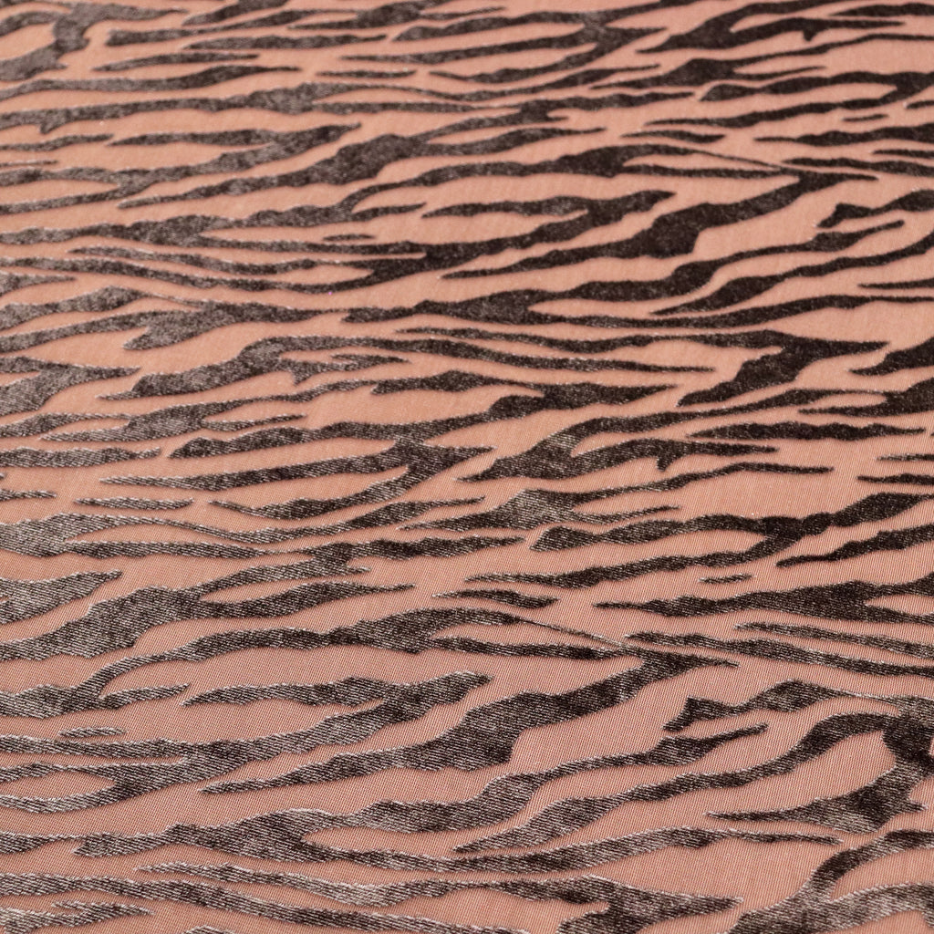 Tiger Stripe Devoré Fabric