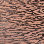 Tiger Stripe Devoré Fabric