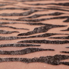 Tiger Stripe Devoré Fabric