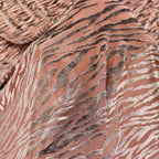 Tiger Stripe Devoré Fabric
