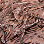 Tiger Stripe Devoré Fabric