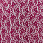 Wine Floral Lace Dress Fabric