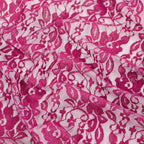 Wine Floral Lace Dress Fabric