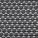 Black Crochet Stretch Fabric