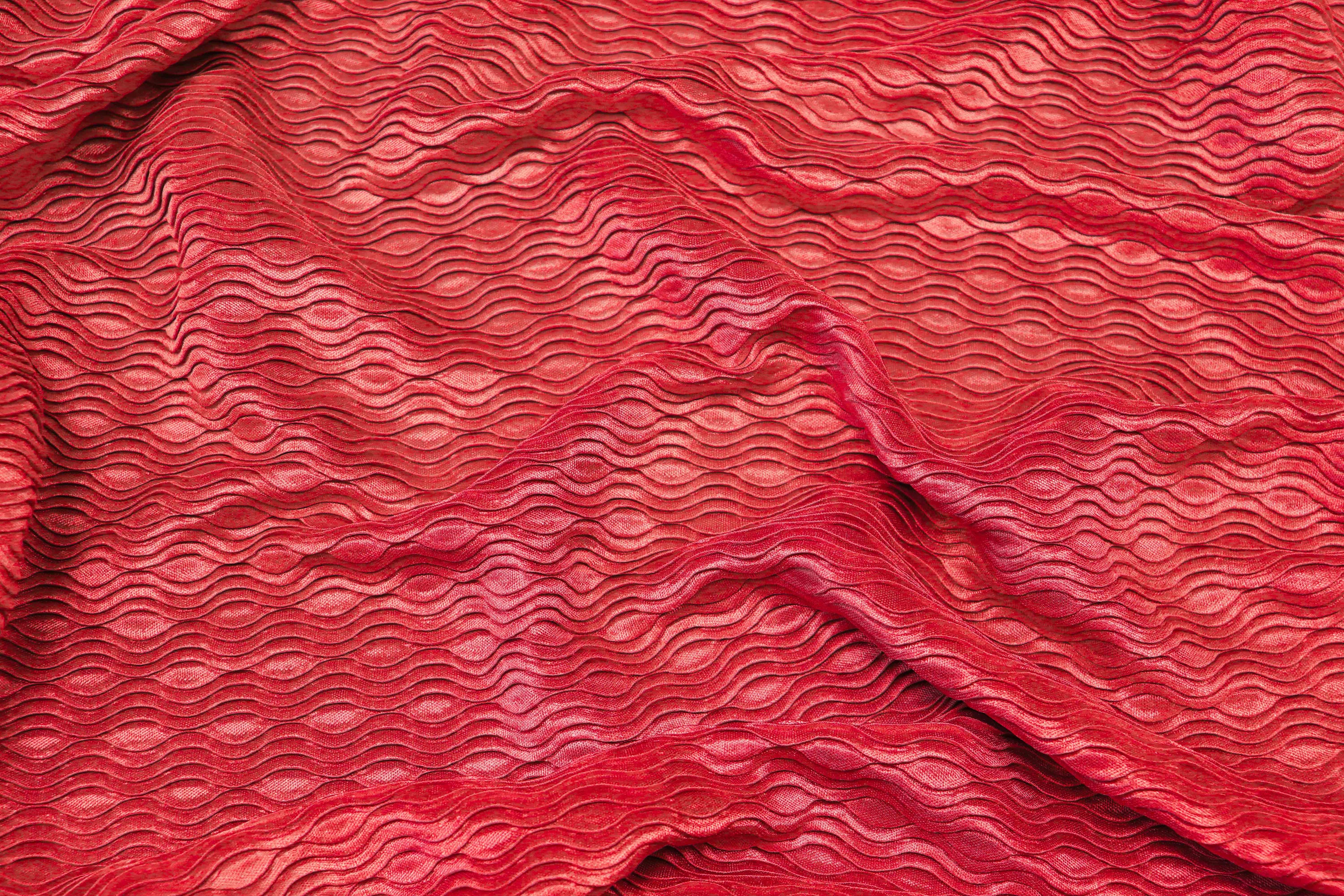 Swirl Pleat Fabric