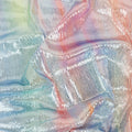 Pastel Rainbow Ombre Stretch Sequin Fabric