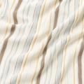 Natural Oat Stripe Linen Fabric